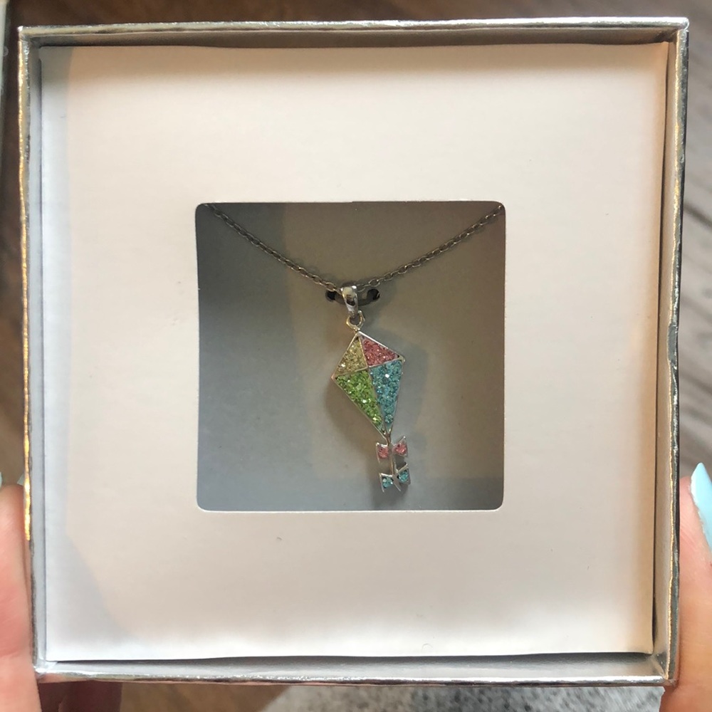 Rainbow Kite Necklace